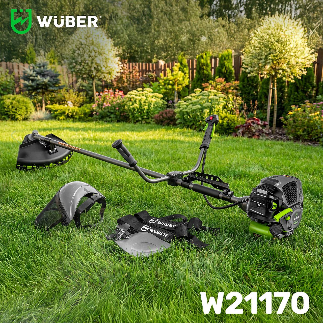 Podkaszarka spalinowa 1450 W 3w1 WUBER