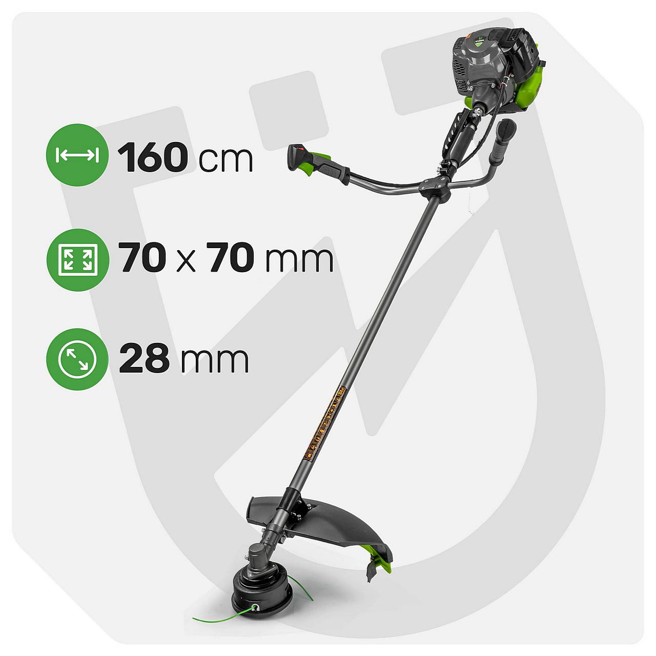 Podkaszarka spalinowa 1450 W 3w1 WUBER