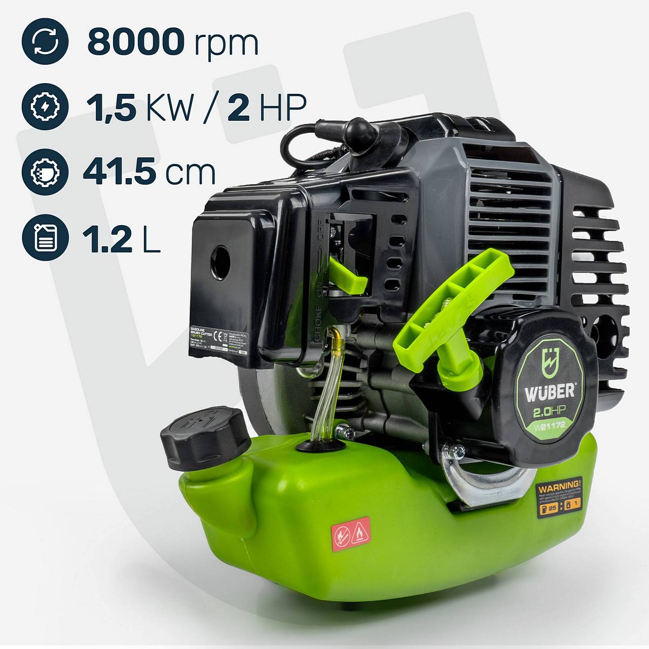 Podkaszarka spalinowa 3w1 kosiarka 1450 W WUBER