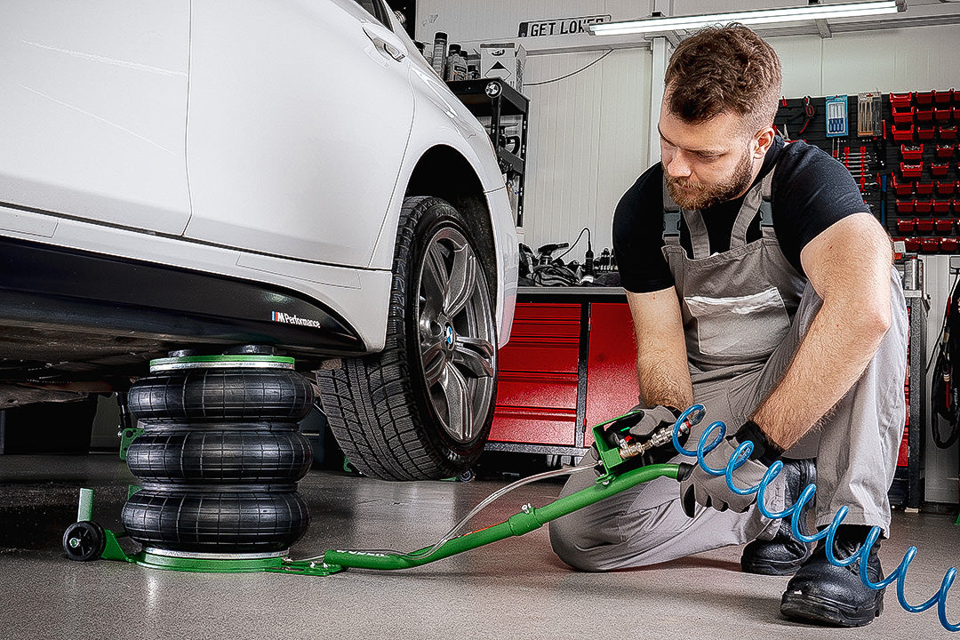 Sposób montażu i użycia podnośnika bałwanka W22006