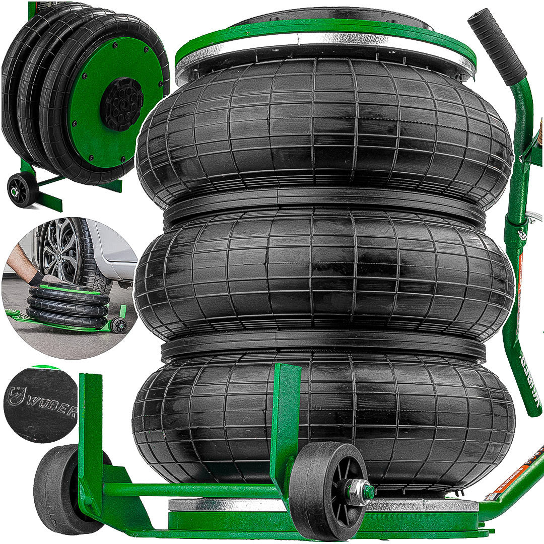 Masywny, mocny, wydajny i praktyczny podnośnik bałwanek W22006