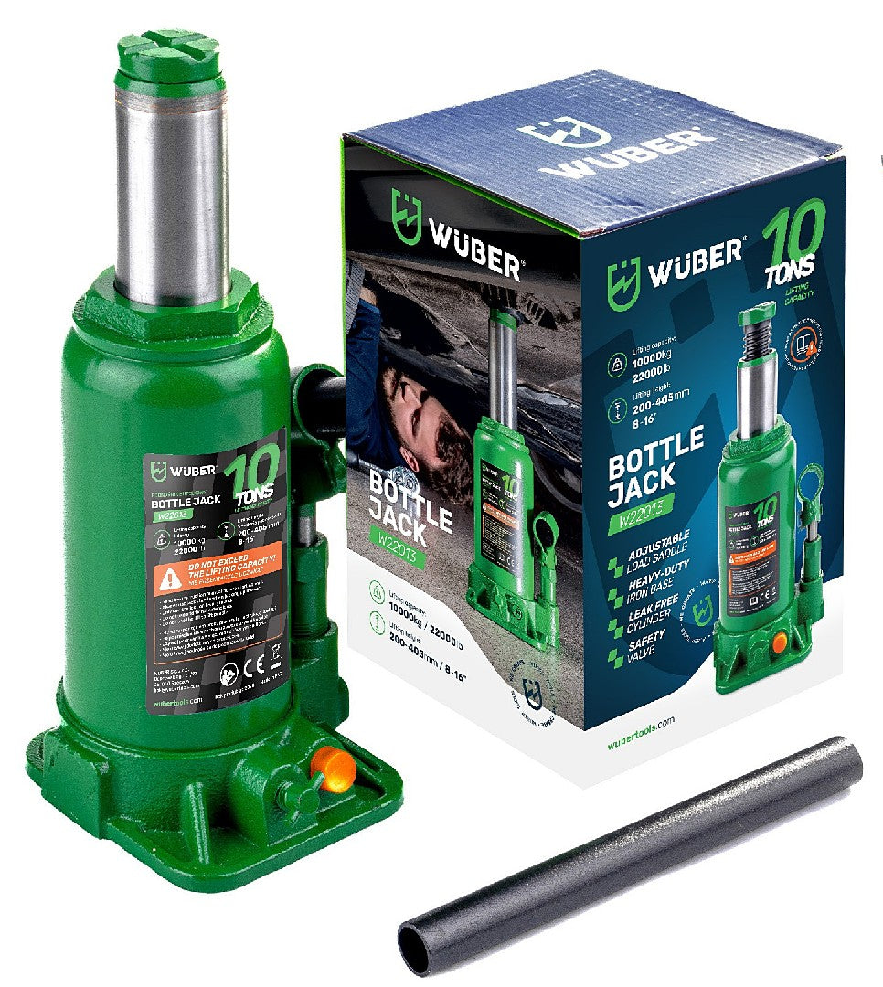 Podnośnik W22013, dźwignia i oryginalne opakowanie producenta