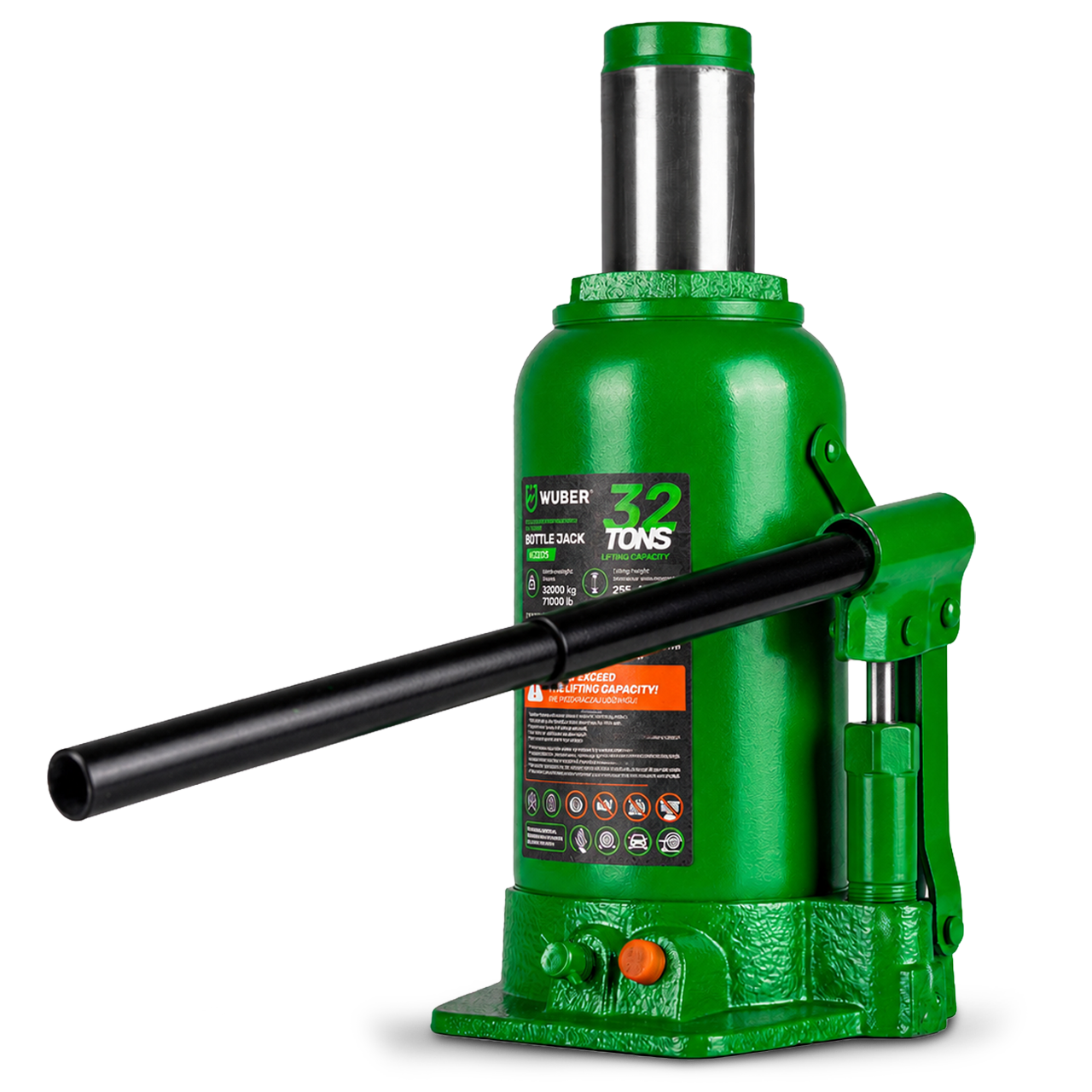 Podnośnik słupkowy hydrauliczny 32 t 285-465 mm WUBER