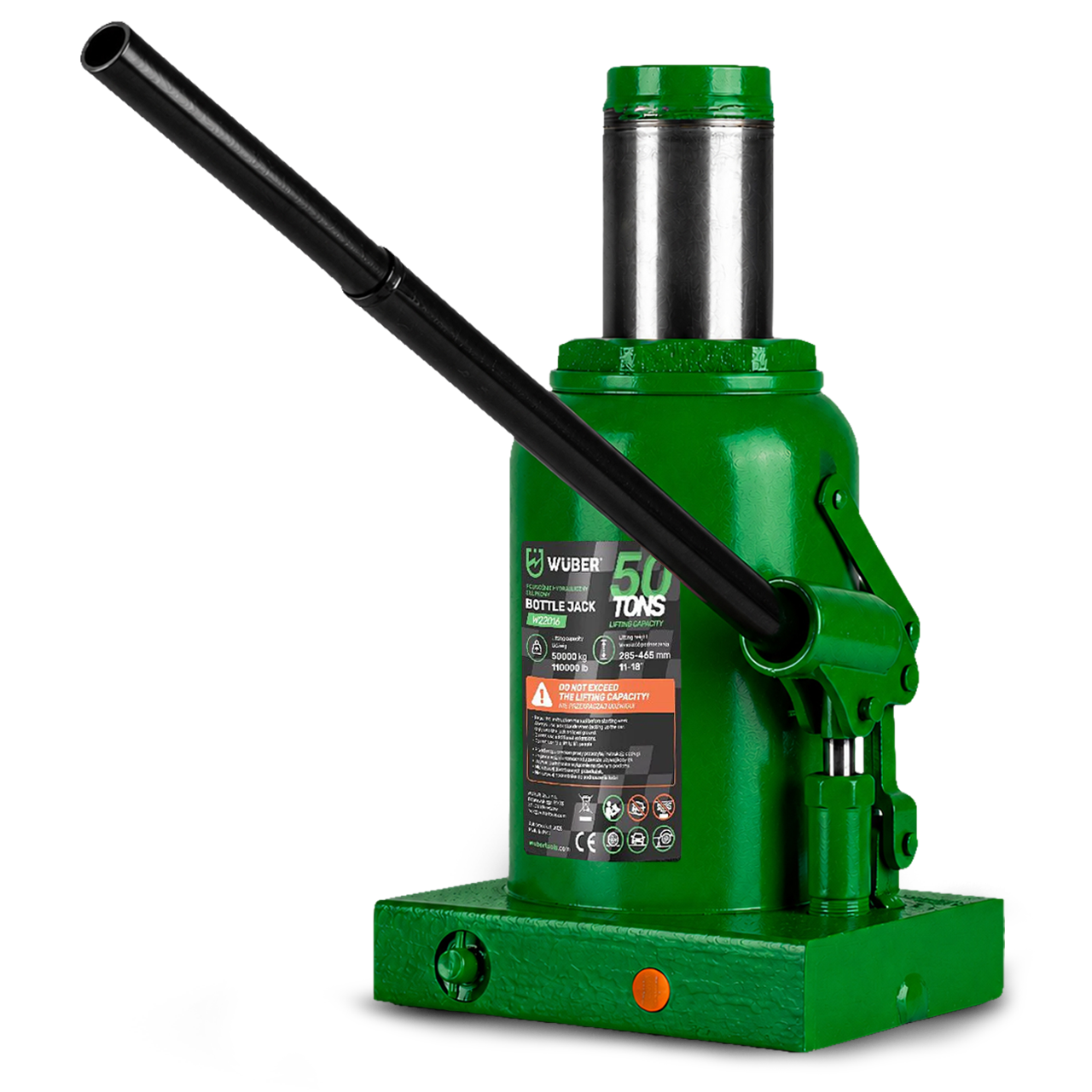 Podnośnik słupkowy hydrauliczny 50 t 285-465 mm WUBER