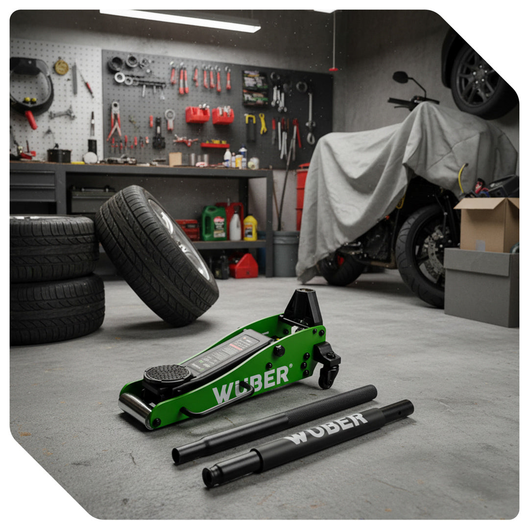Podnośnik samochodowy niskoprofilowy 90-365 mm 1,5 t WUBER