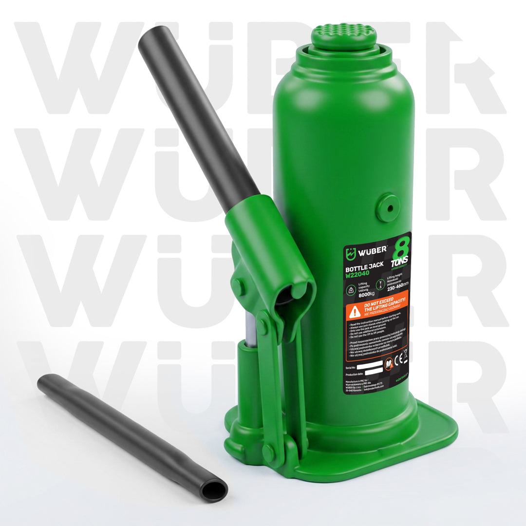 Podnośnik słupkowy hydrauliczny 8 t 230-460 mm WUBER