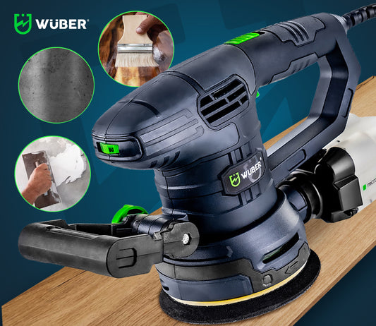 Zastosowanie szlifierki na powierzchniach drewnianych, metalowych, szpachlowanych, lakierowanych i tworzywach sztucznych