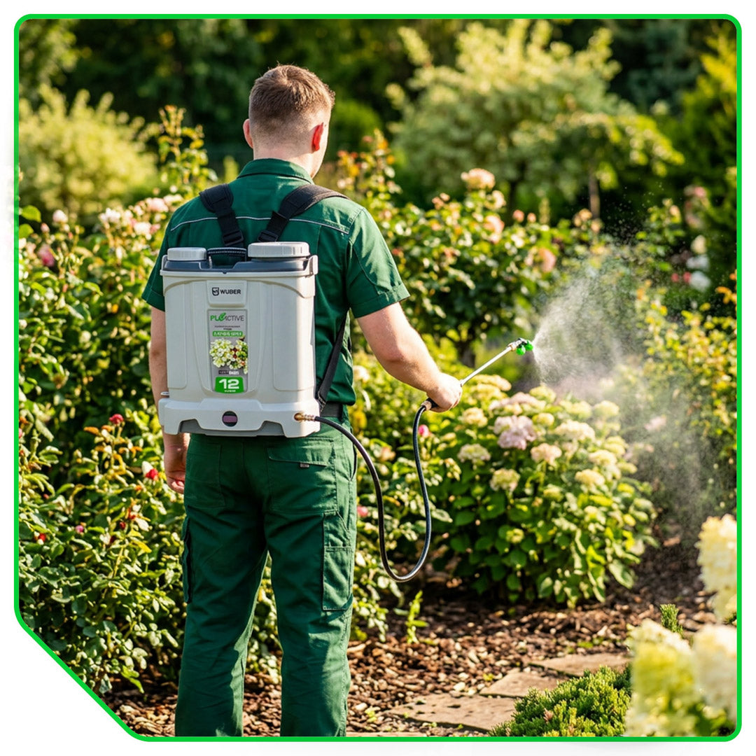 Opryskiwacz 12 l akumulatorowy z mieszadłem WUBER