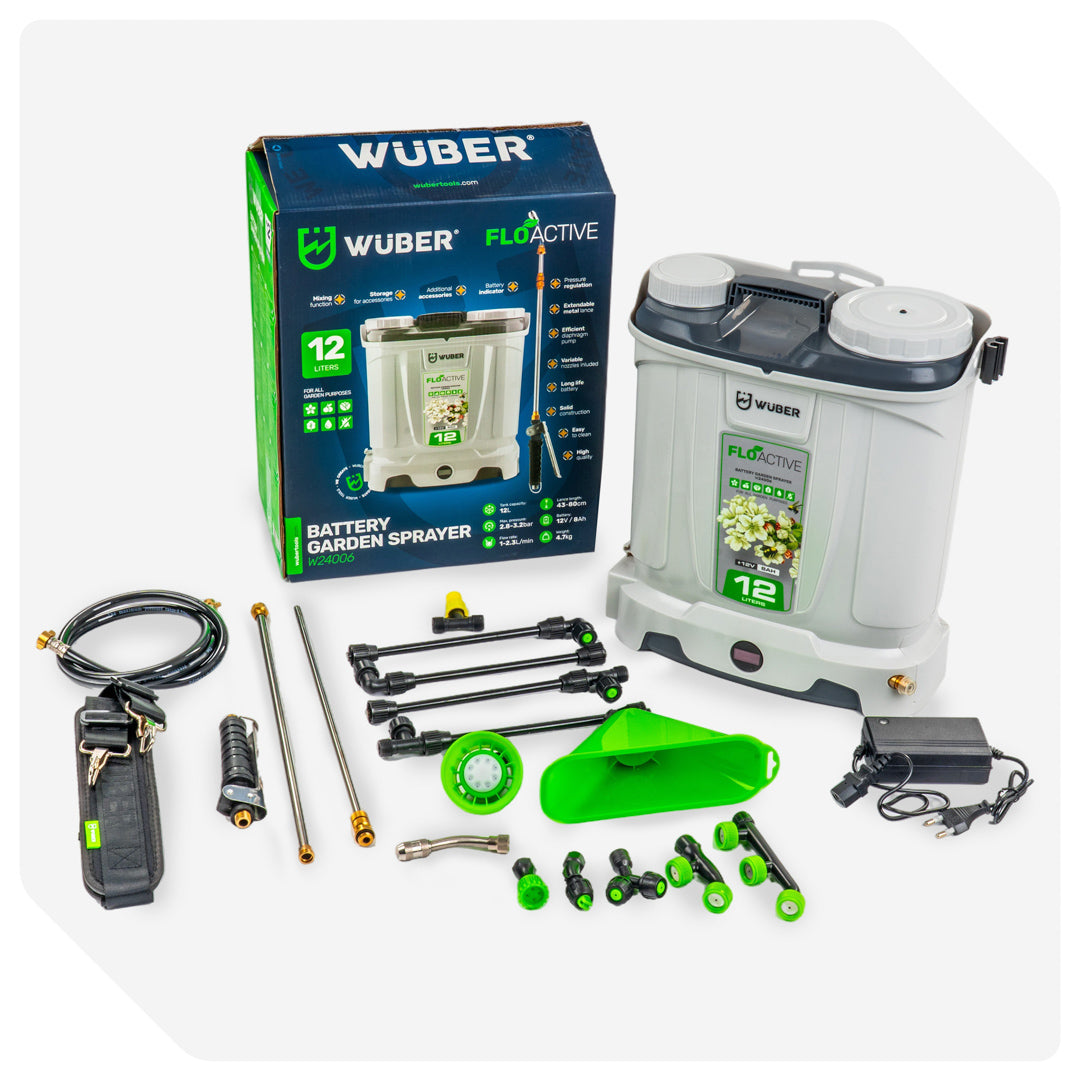 Opryskiwacz 12 l akumulatorowy z mieszadłem WUBER