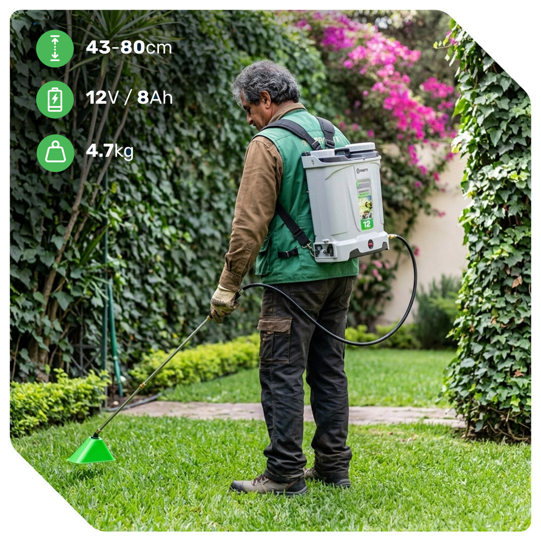 Opryskiwacz 12 l akumulatorowy z mieszadłem WUBER