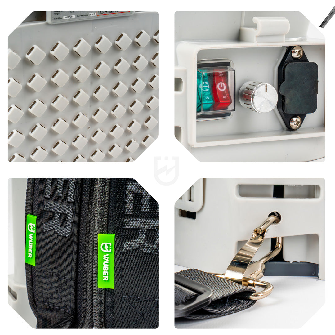 Opryskiwacz 12 l akumulatorowy z mieszadłem WUBER