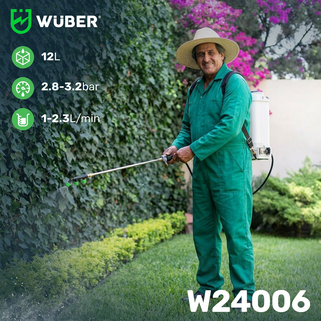 Opryskiwacz 12 l akumulatorowy z mieszadłem WUBER