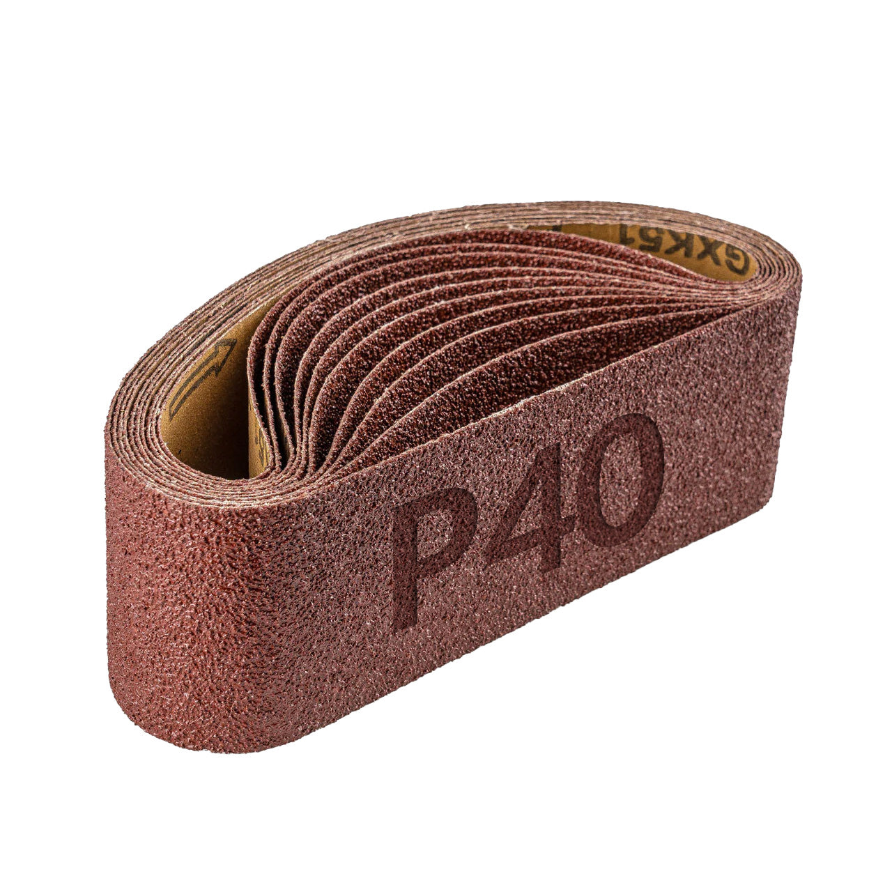 Pas bezkońcowy papier ścierny P40 10 sztuk WUBER