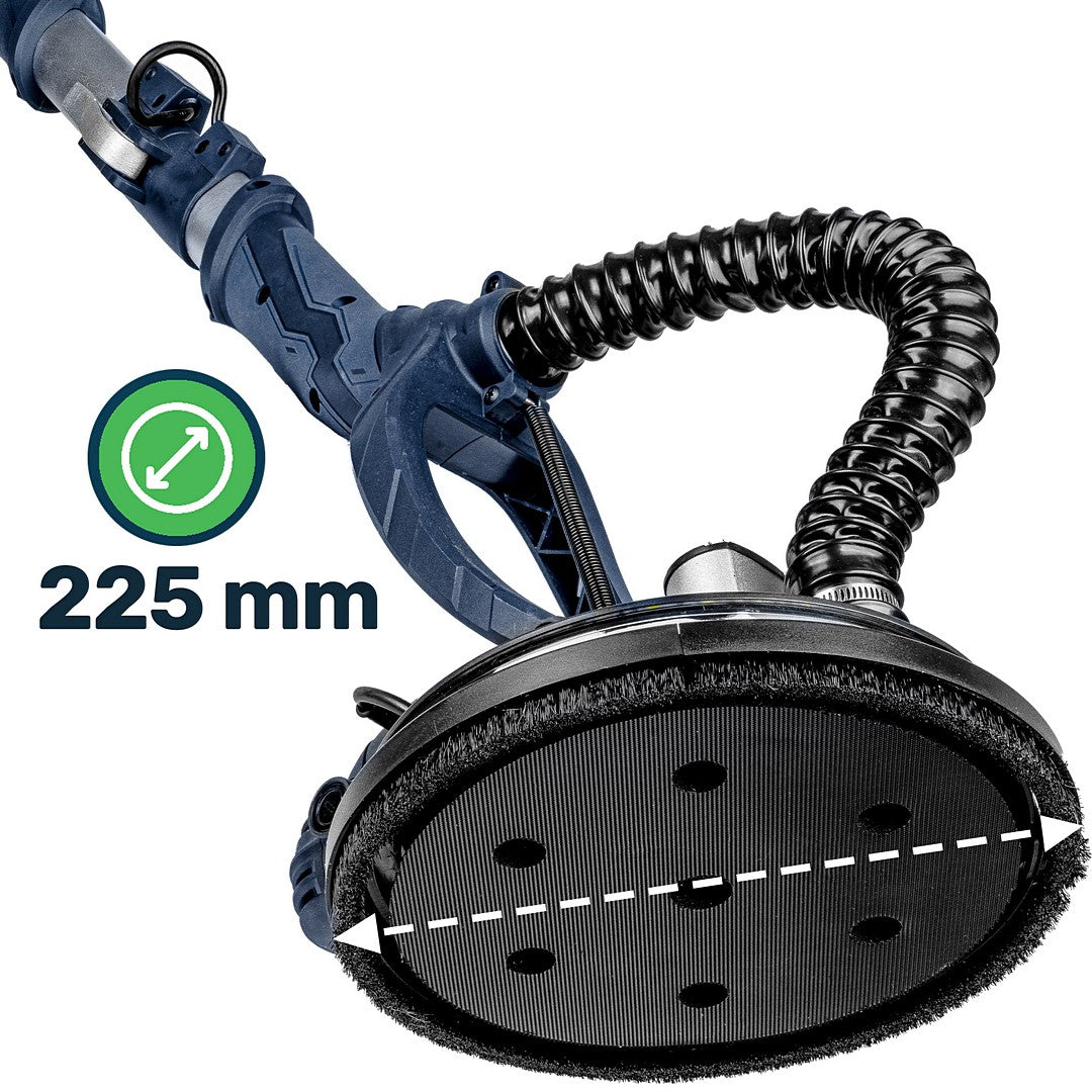 Średnica pada 225 mm w szlifierce żyrafie WUBER