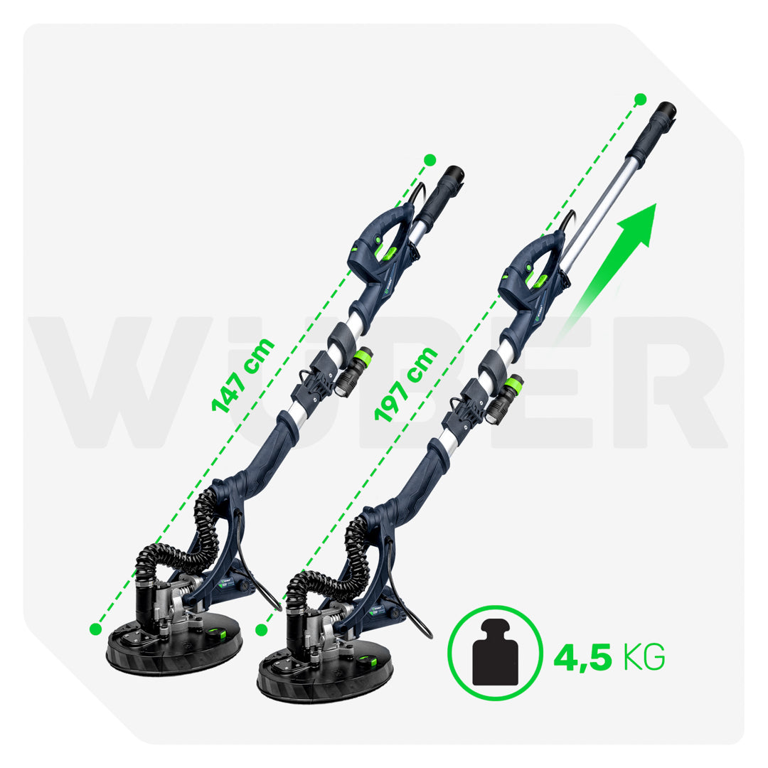 W26601 - regulacja wysokości od 147 do 197 cm i waga 4,5 kg 