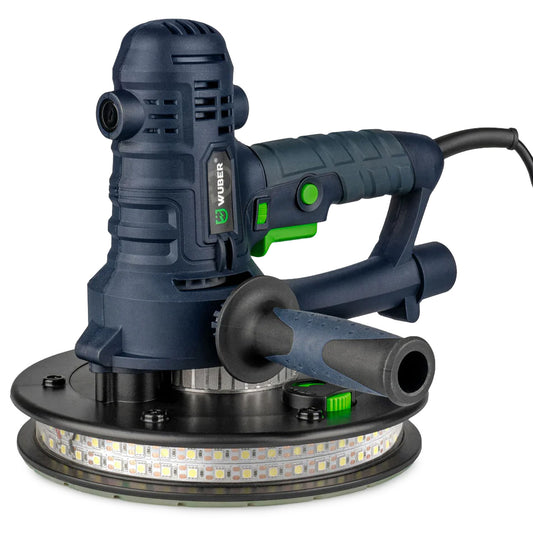 Szlifierka do gładzi 800 W LED +zestaw papierów WUBER