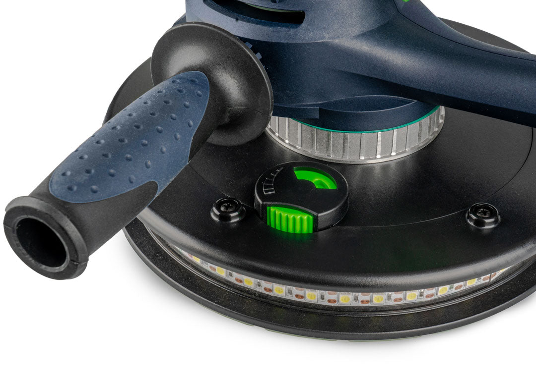 Dodatkowy uchwyt w szlifierce do gładzi W26602