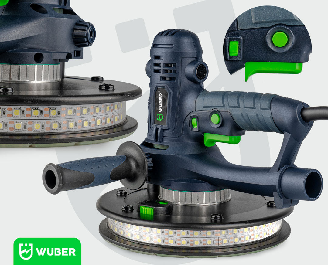 Taśma LED, włącznik i szlifierka do gładzi W26602