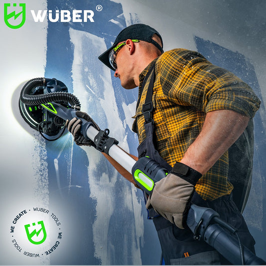 Szlifowanie ścian szlifierką żyrafą W26604 WUBER