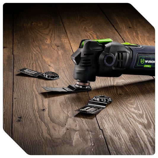 Zestaw 3 brzeszczotów do narzędzia wielofunkcyjnego WUBER