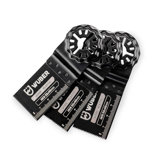 Zestaw 3 brzeszczotów do narzędzia wielofunkcyjnego WUBER