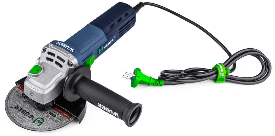 Szlifierka kątowa elektryczna z kablem zasilającym WUBER