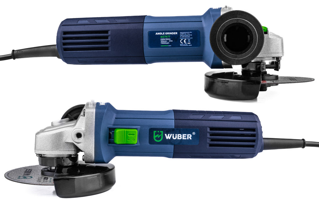 Szlifierka kątowa W27477 - widok z obu boków