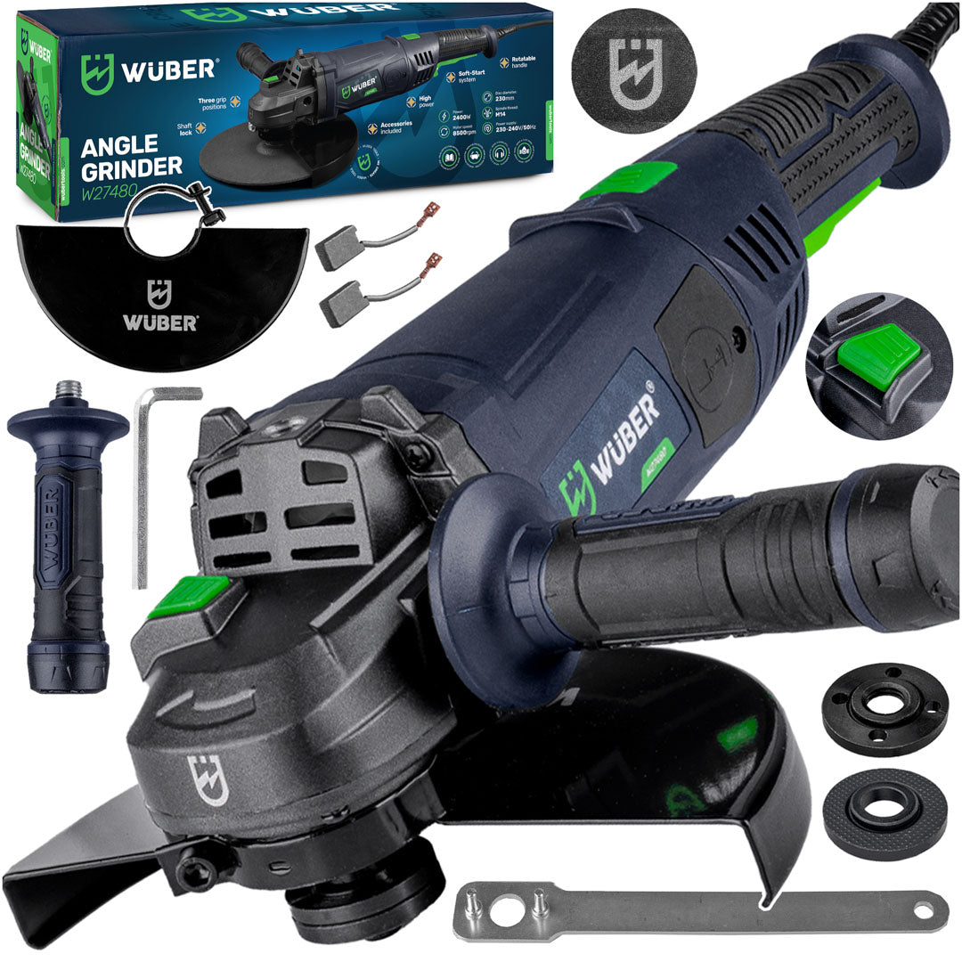 Zestaw akcesoriów do szlifierki kątowej WUBER - W27480