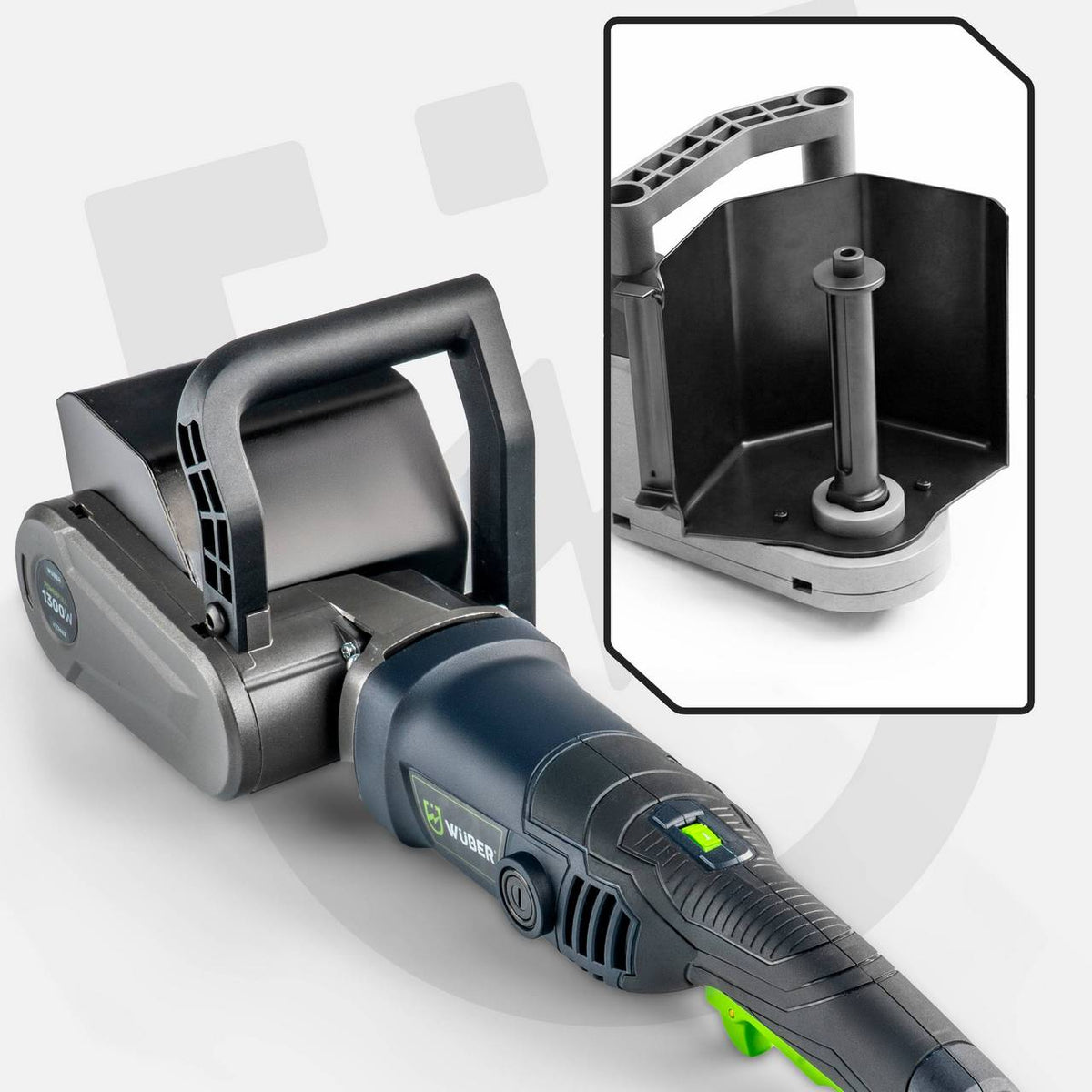 Satyniarka do drewna i metalu 1300 W elektryczna WUBER