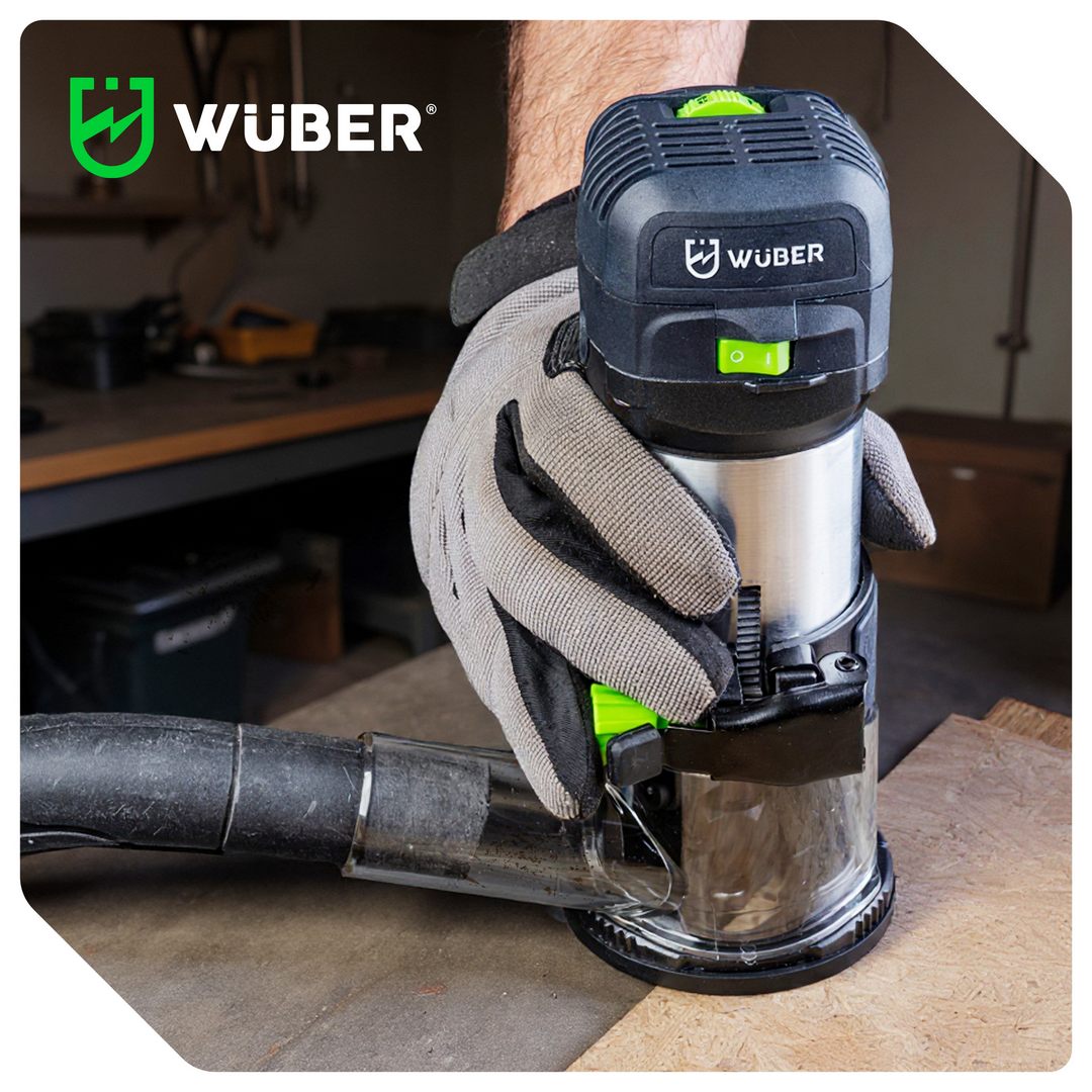 Praca w warsztacie frezarką górnowrzecionową W28402 WUBER