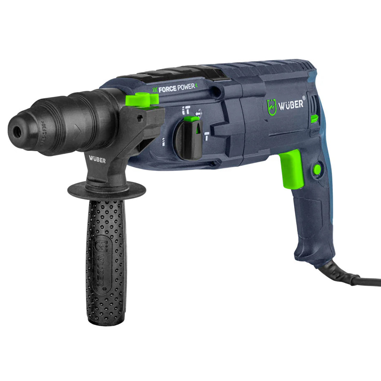 Młotowiertarka udarowa 4 J 2500 W WUBER
