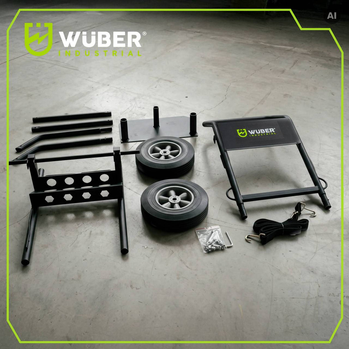 Wózek transportowy do młota wyburzeniowego WUBER