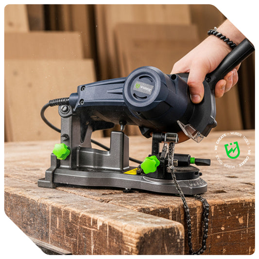 Ostrzałka do łańcuchów pił 85 W tarcza 104 cm WUBER