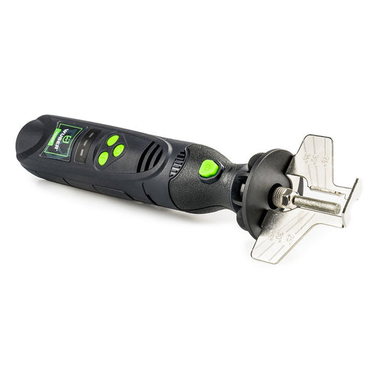 Bezprzewodowa mini ostrzałka do łańcuchów i ostrzy WUBER