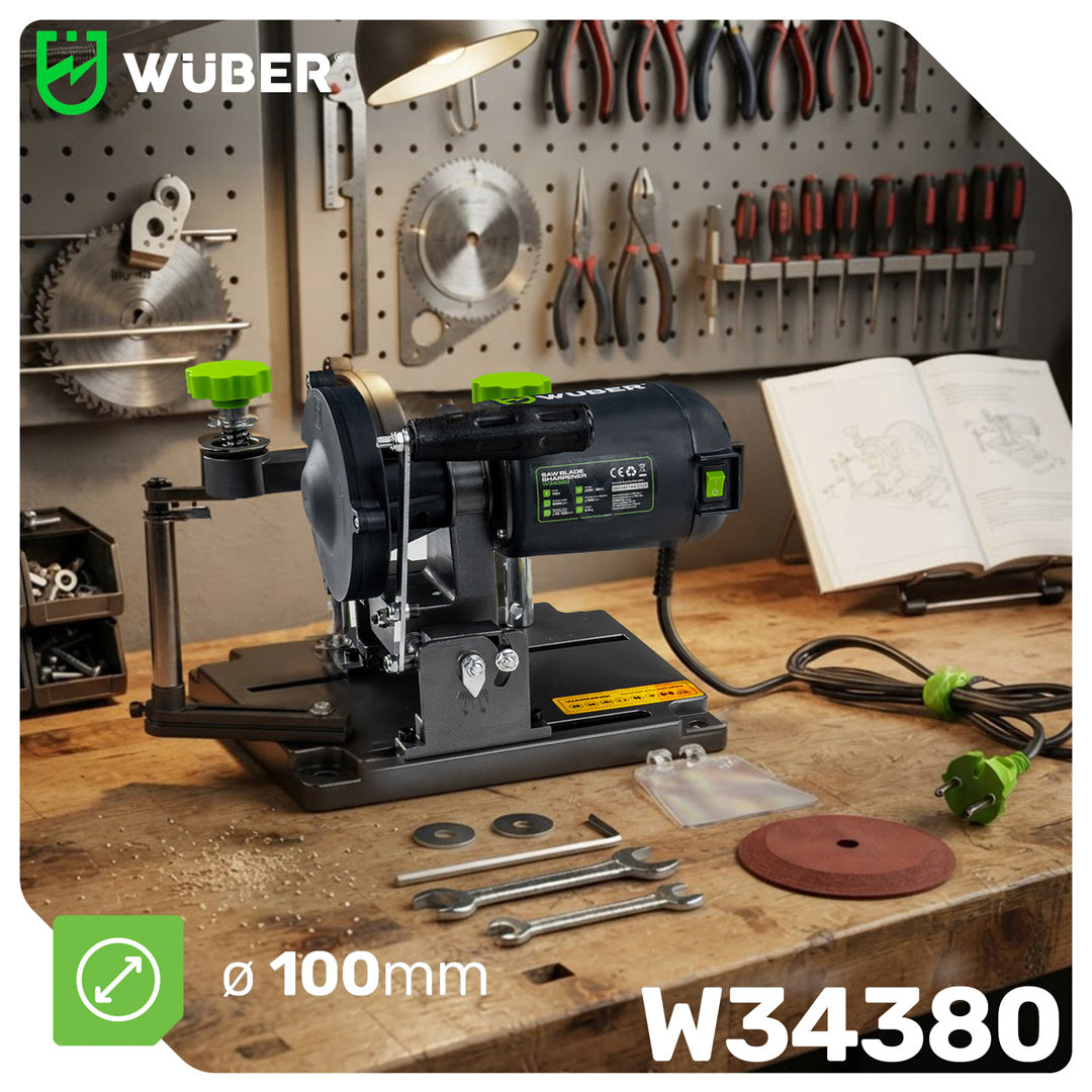 Ostrzałka do tarcz widiowych 110 W 5300 obr/min WUBER