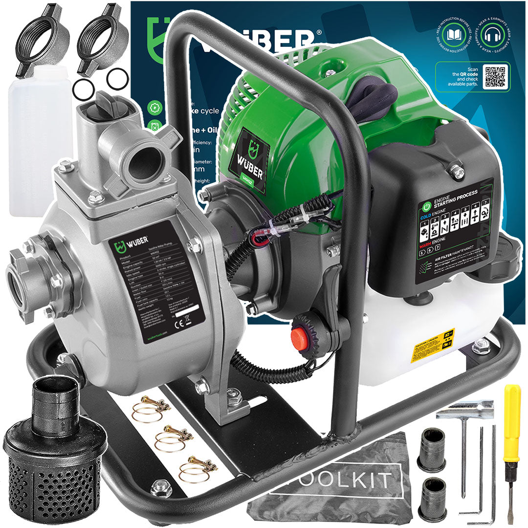 Motopompa spalinowa 2 KM 1" WUBER