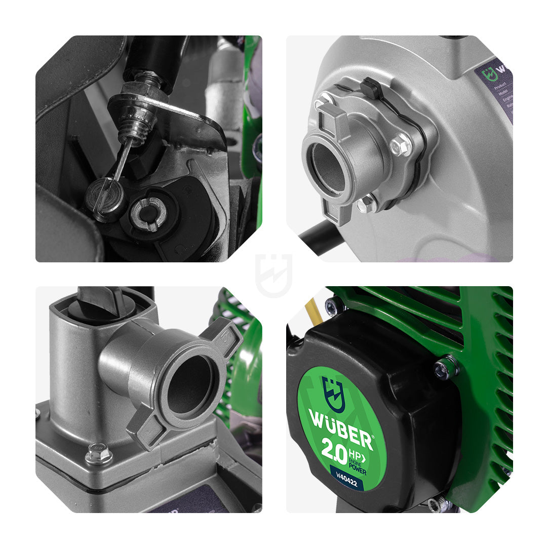 Motopompa spalinowa 2 KM 1" WUBER