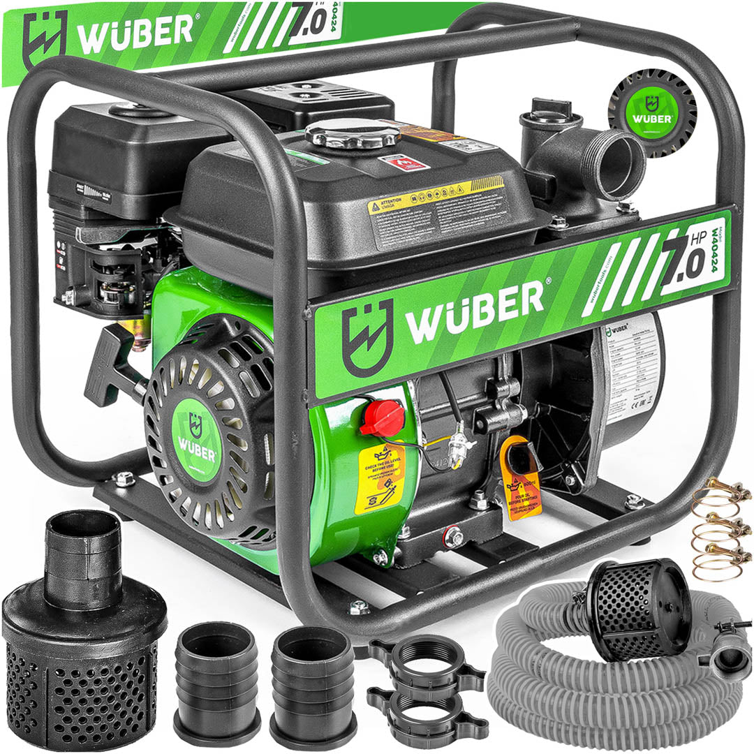 Motopompa spalinowa 7 KM 2" WUBER