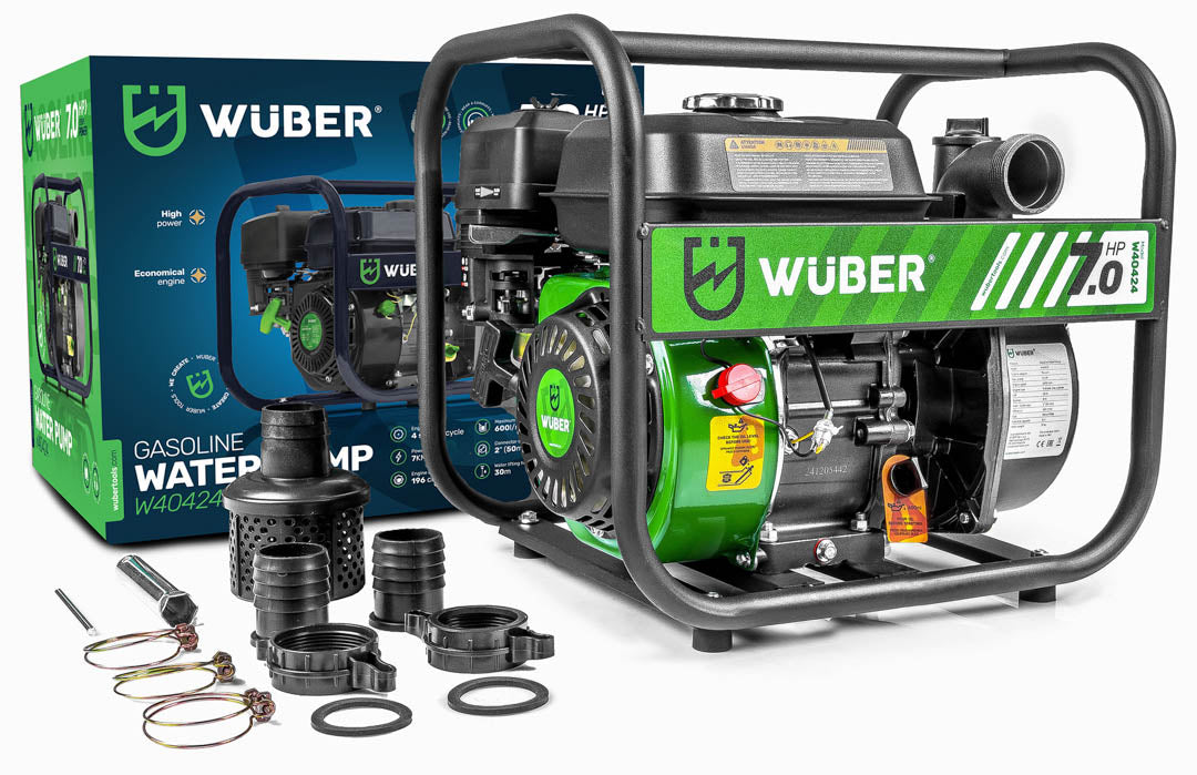 Motopompa spalinowa 7 KM 2" WUBER