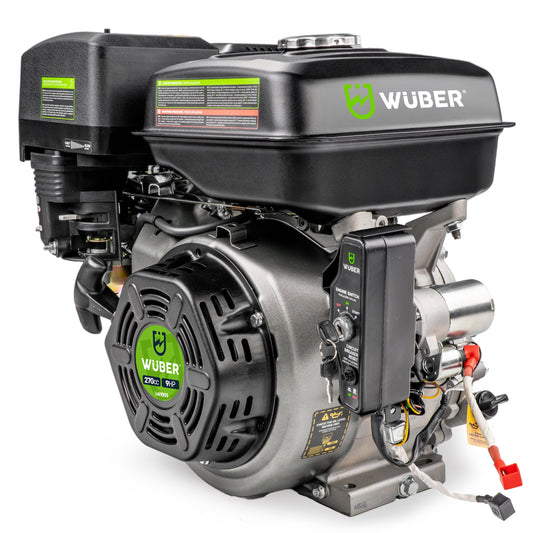 Silnik spalinowy 9 KM do zagęszczarki z rozruchem elektrycznym WUBER