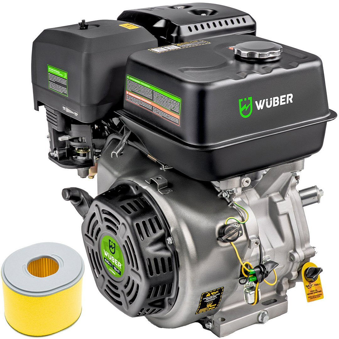 Silnik spalinowy 15 KM do zagęszczarki z rozruchem WUBER