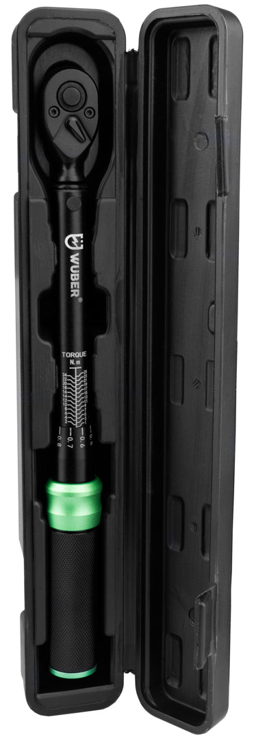 Klucz dynamometryczny 1/4" 1-25 Nm WUBER