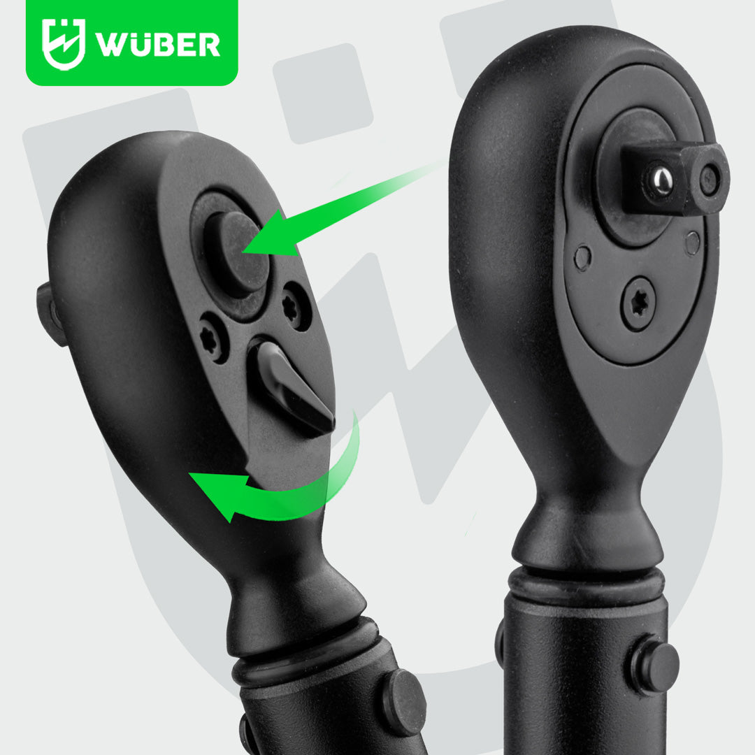 Klucz dynamometryczny 1/4" 1-25 Nm WUBER