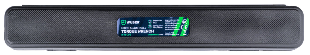 Klucz dynamometryczny 1/2" 10-60 Nm WUBER