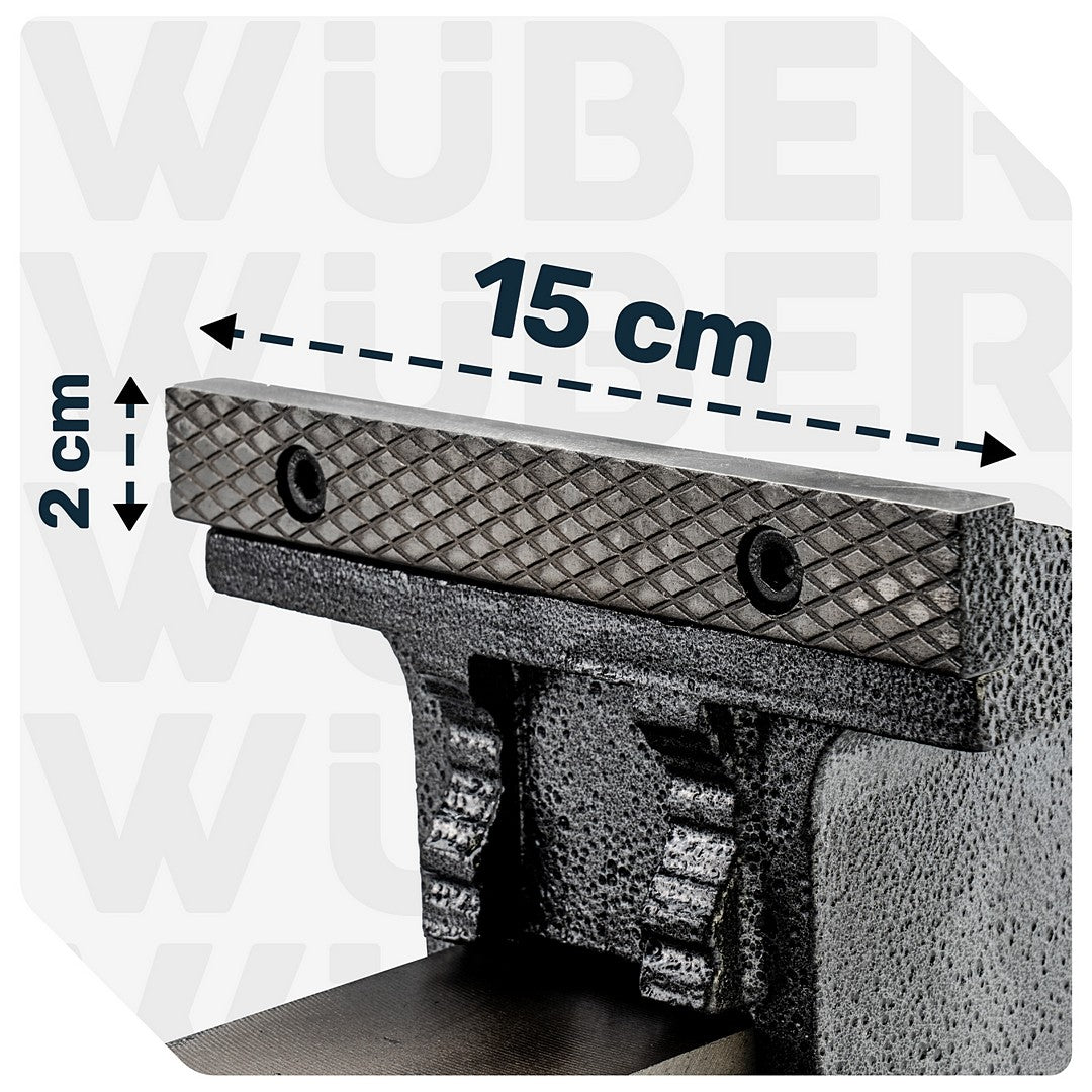 Imadło ślusarskie 6" 150 mm WUBER
