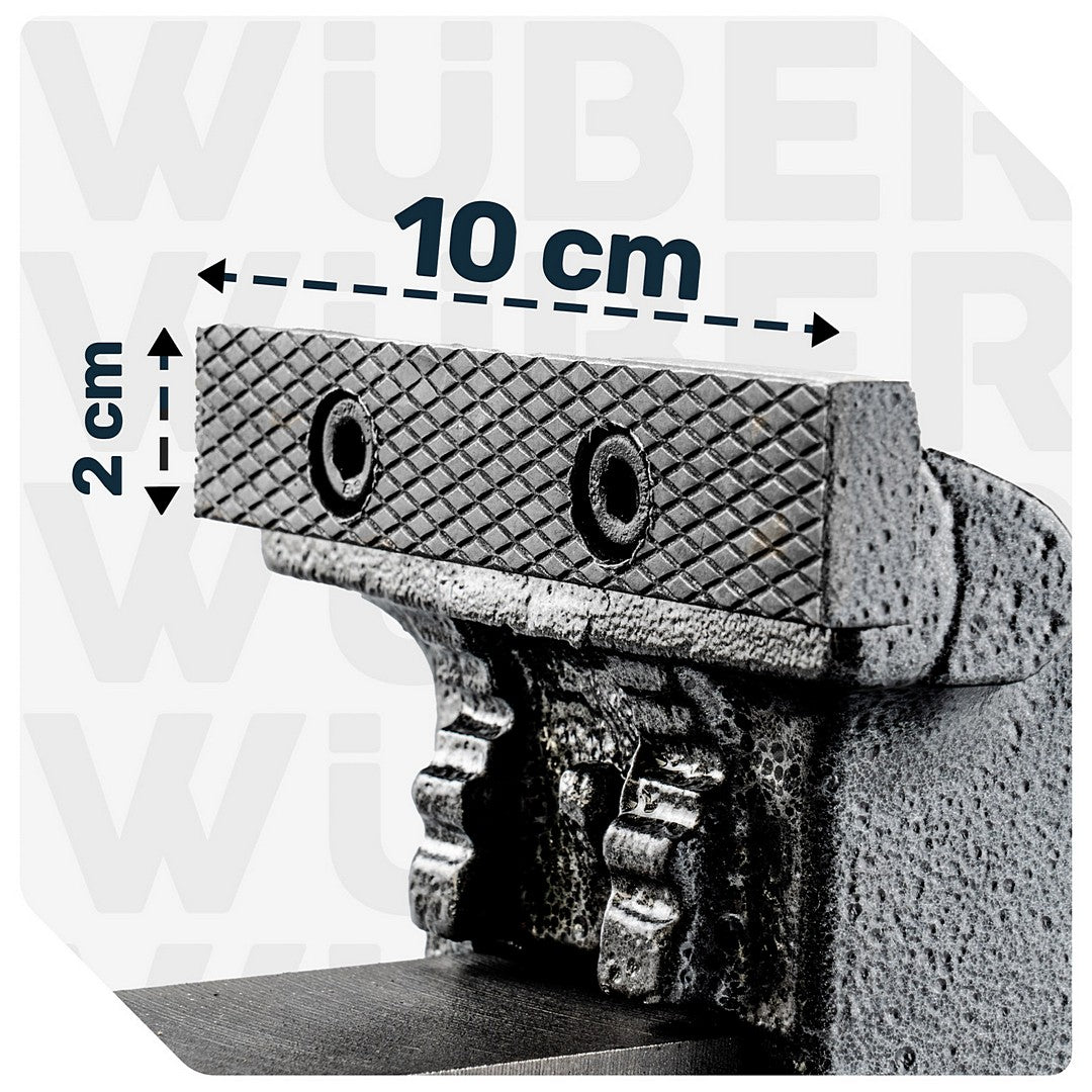 Imadło ślusarskie 4" 100 mm WUBER