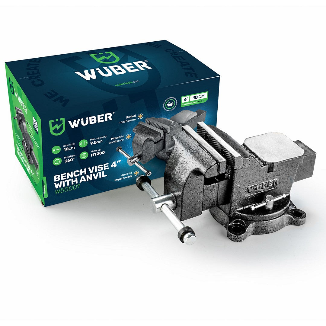 Imadło ślusarskie 4" 100 mm WUBER