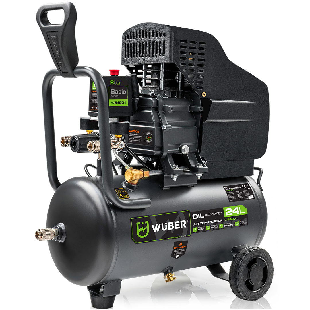 Kompresor olejowy 8 bar 24 l 1100 W WUBER