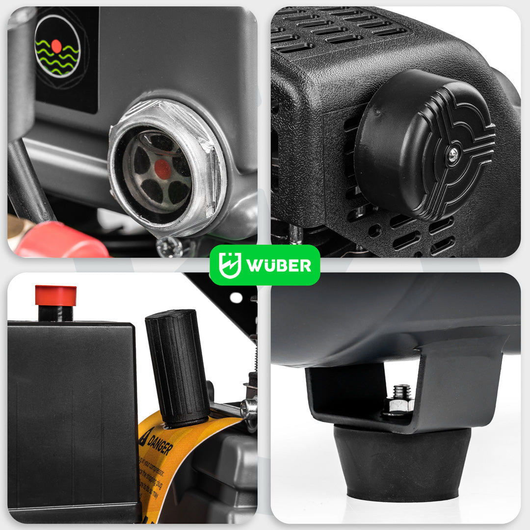 Kompresor olejowy 24 l 1100 W WUBER