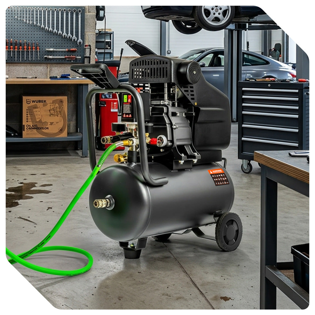 Kompresor olejowy 24 l 1100 W WUBER